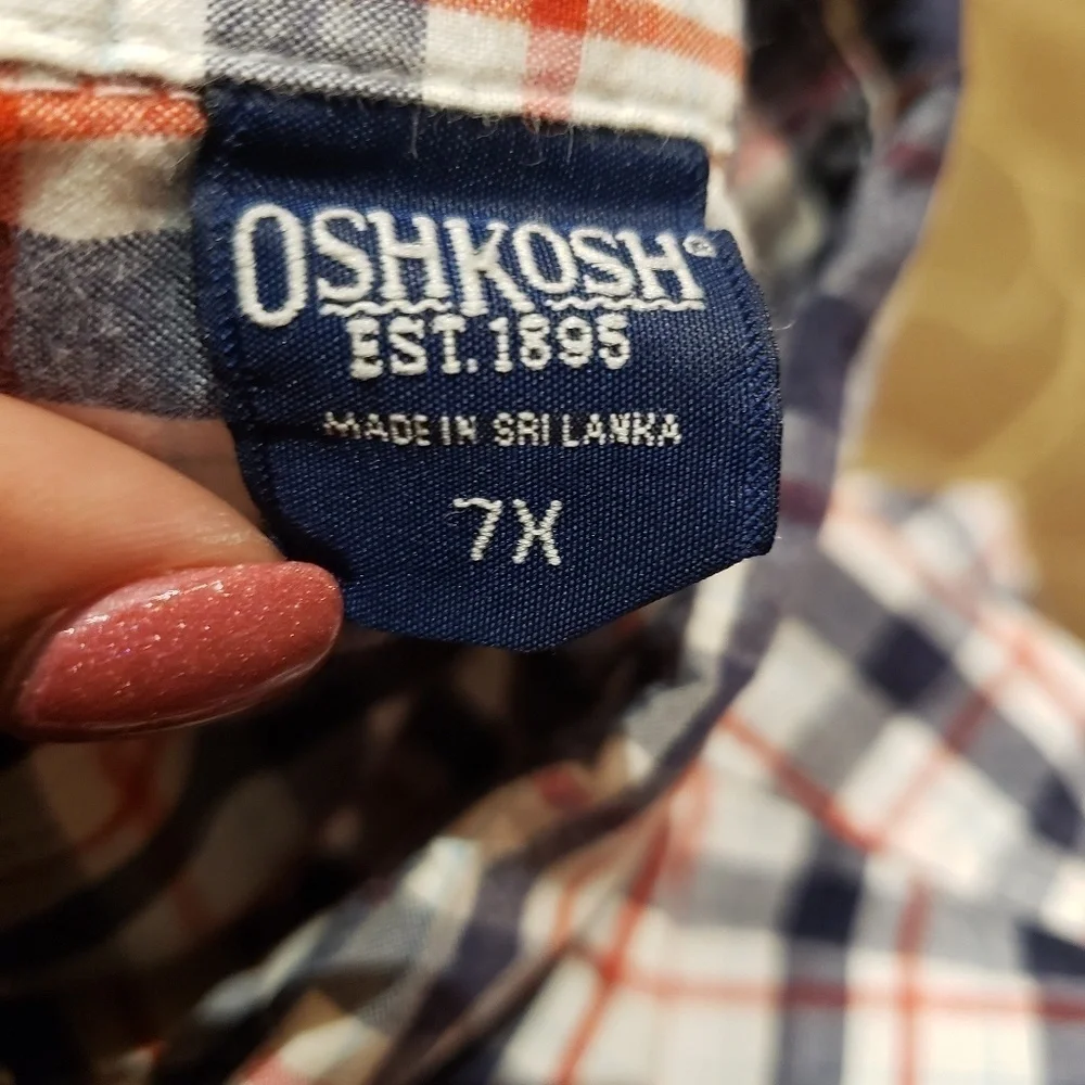 OSHKOSH Boys Collar Shirt
